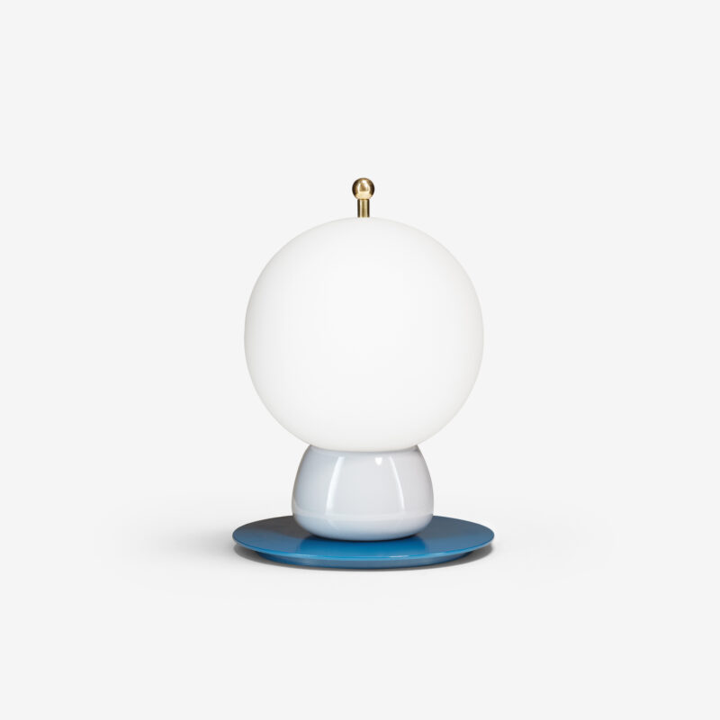 Athena Lamp Glossy Stone Grey RAL 5001