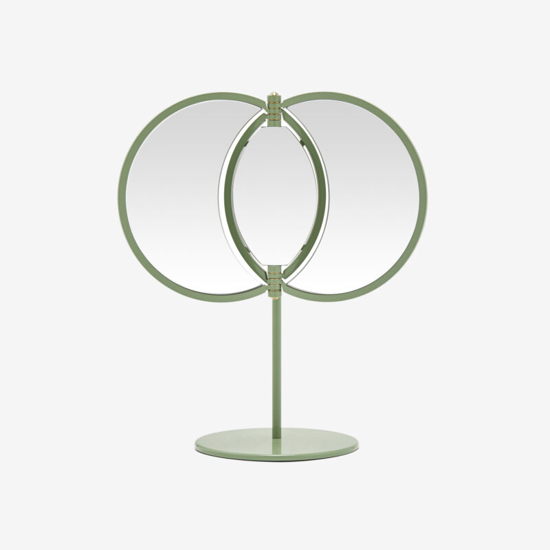 Olympia Small Mirror: RAL 6021