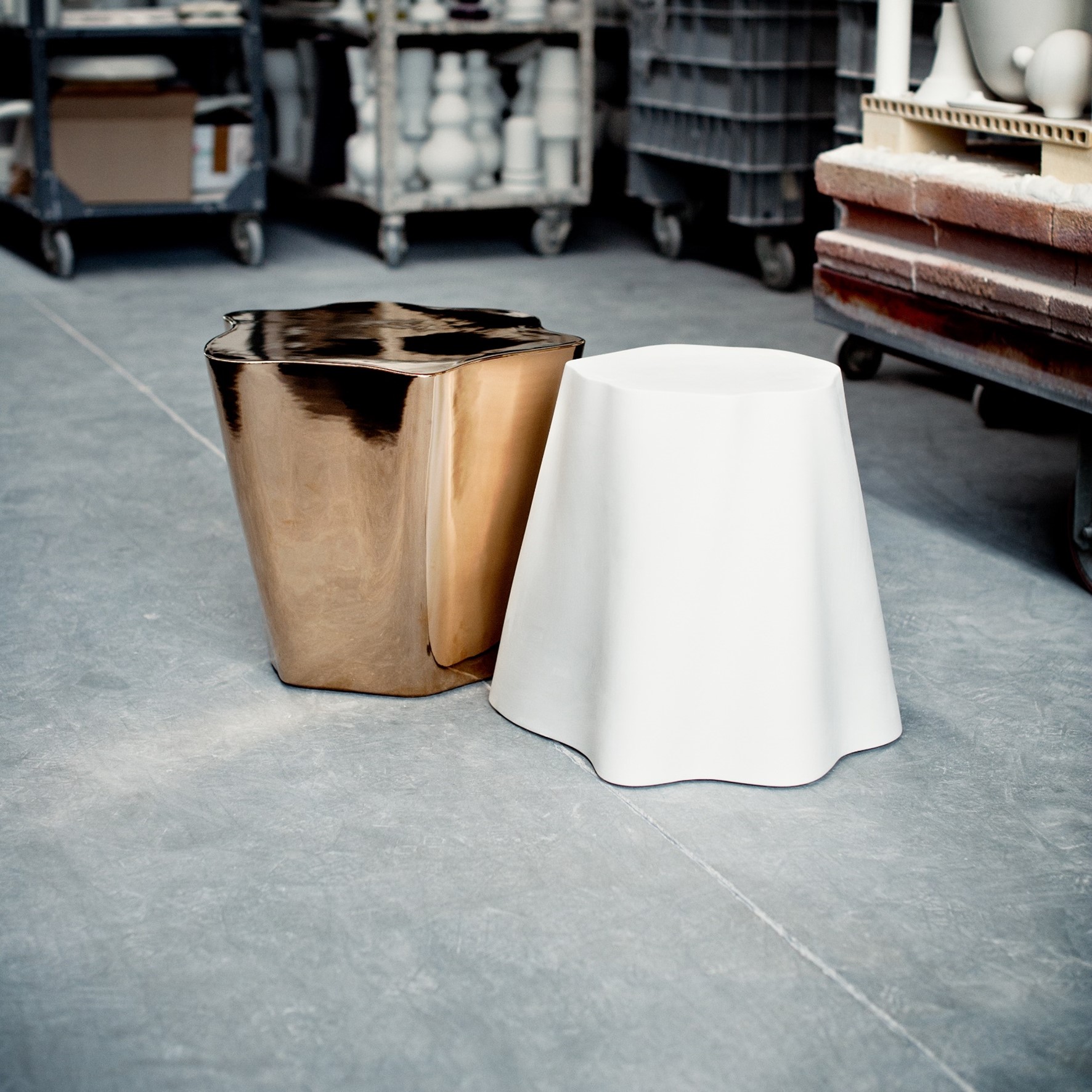 Sculptural Side Tables